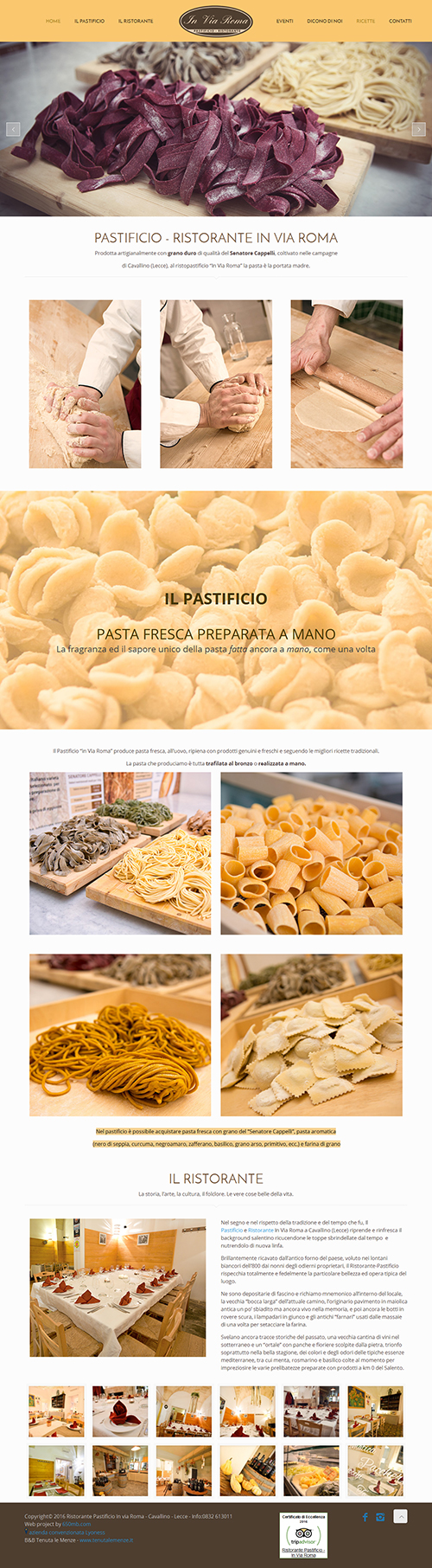 Ristorante Pastificio In via Roma