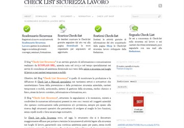 Check list sicurezza lavoro