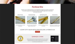 Forbici professionali per capelli 