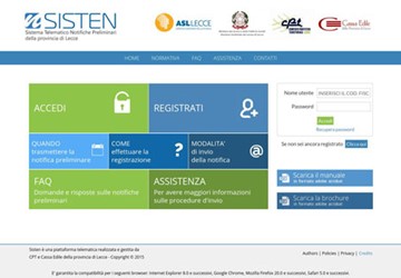 Sisten - Sistema Telematico Notifiche Preliminari